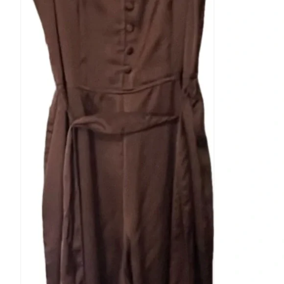Abercrombie & Fitch Chocolate Brown Jumpsuit - Picture 5 of 8